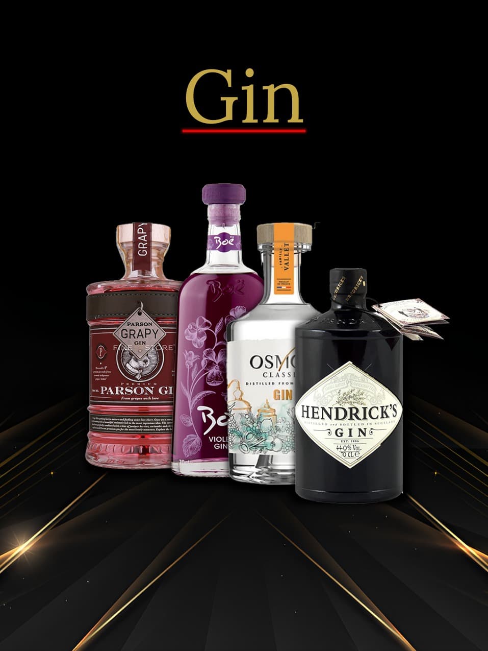 Gin Selection